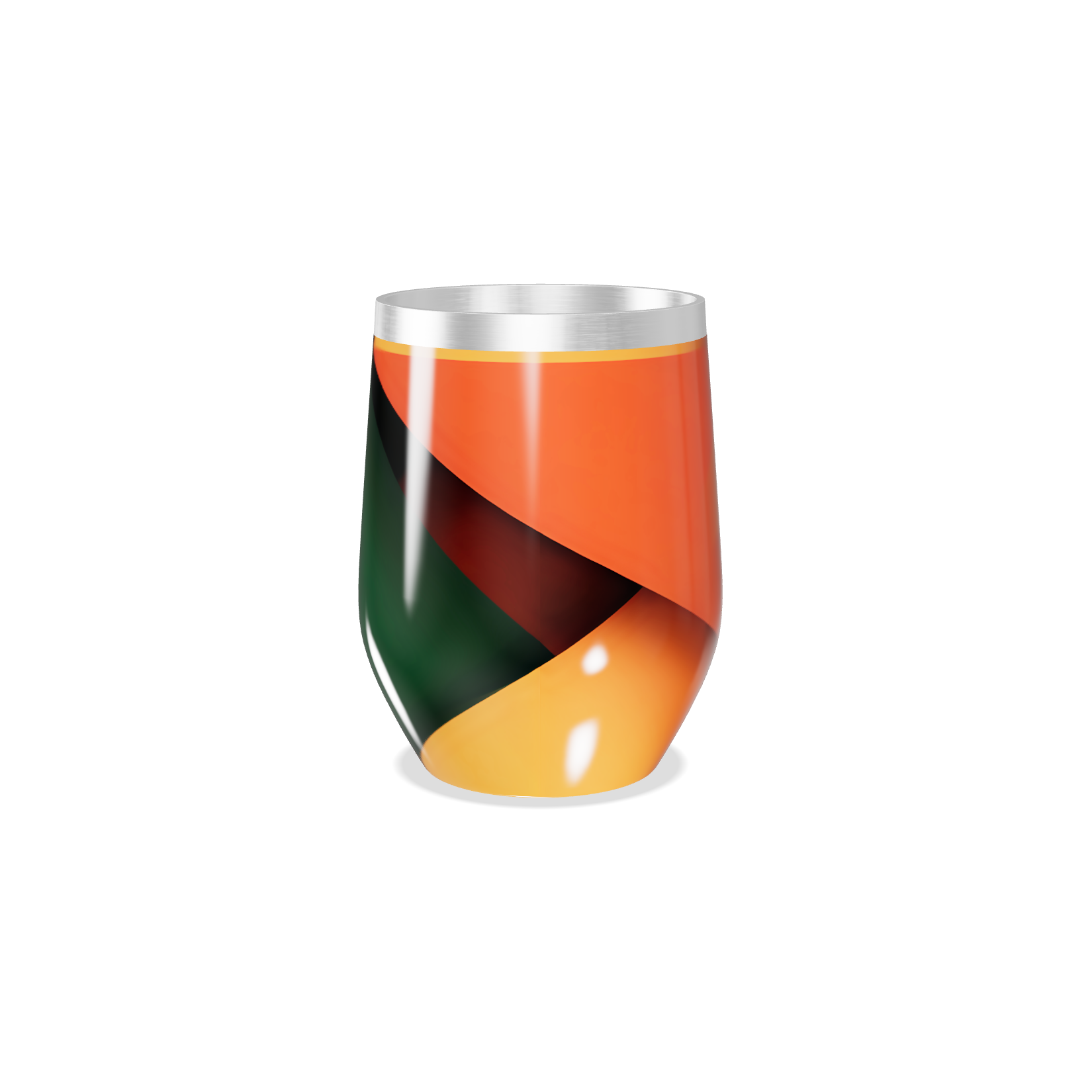 Copo Térmico Slim - Multicolorido Inox