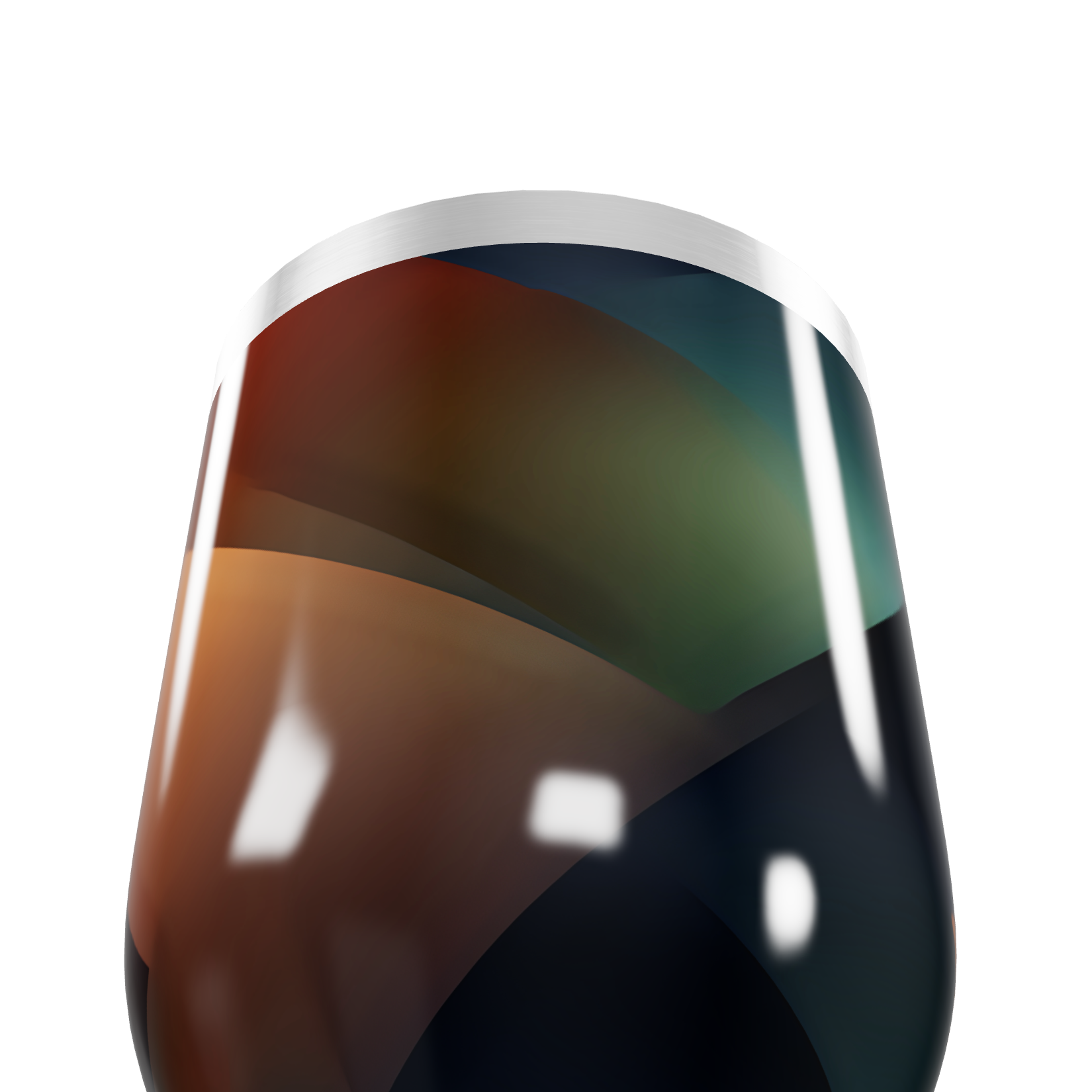 Copo Térmico Slim - Multicolorido Inox