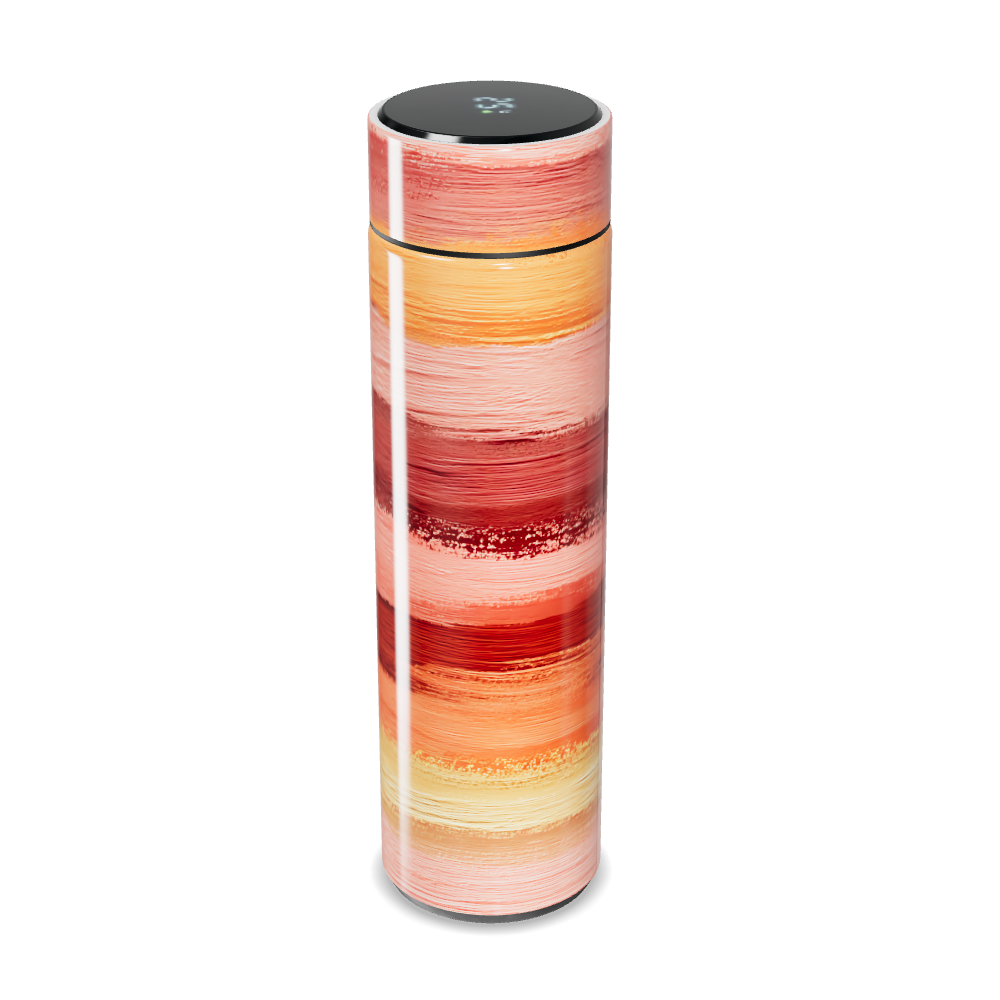 Garrafa Térmica Touch - Listras Coloridas