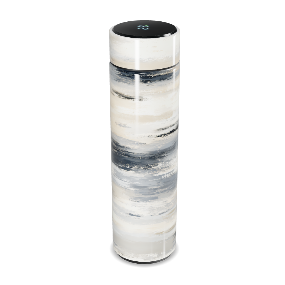 Garrafa Térmica Touch - Design Marmorizado