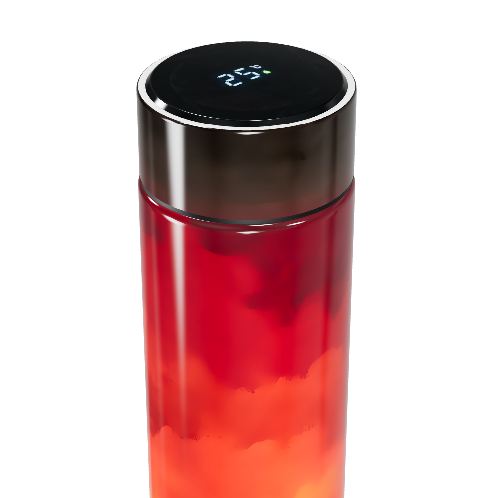 Garrafa Térmica Touch - Pôr do Sol Vermelho