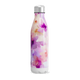 Garrafa Inox - Floral Rosa e Roxa