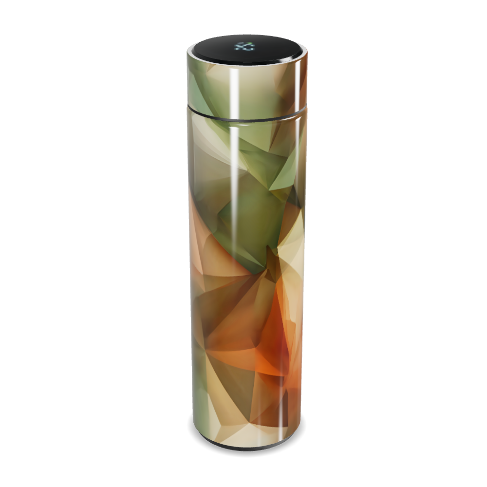 Garrafa Térmica Touch - Geométrica Multicolorida