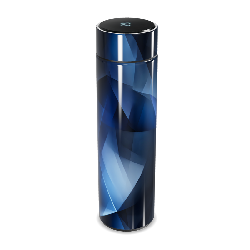 Garrafa Térmica Touch - Azul com Display Digital
