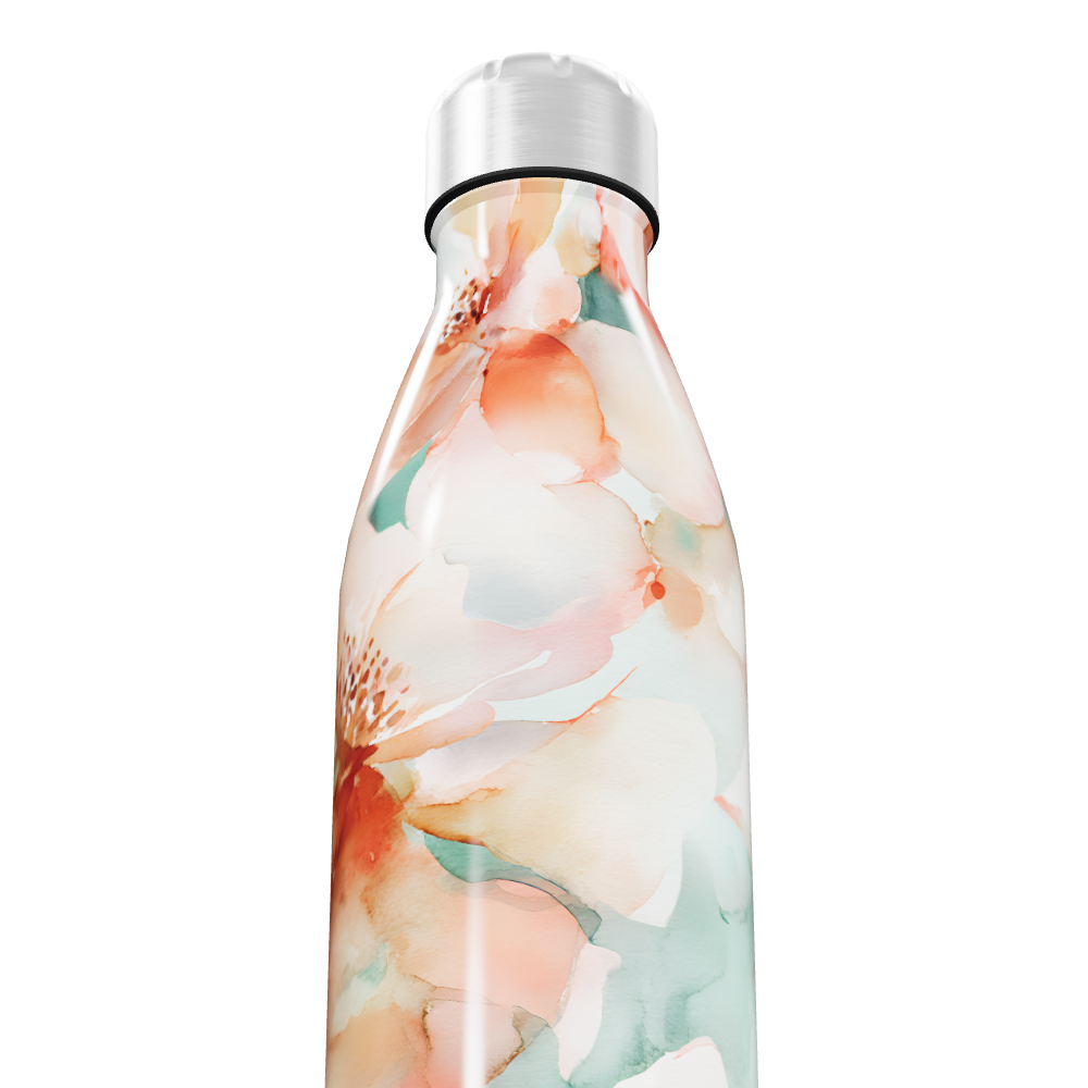 Garrafa Inox - Floral Colorida 500ml