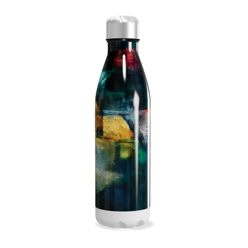 Garrafa Inox - Multicolorida Estampa Artística