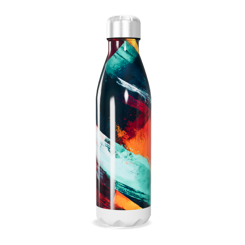 Garrafa Inox Estampada Colorida