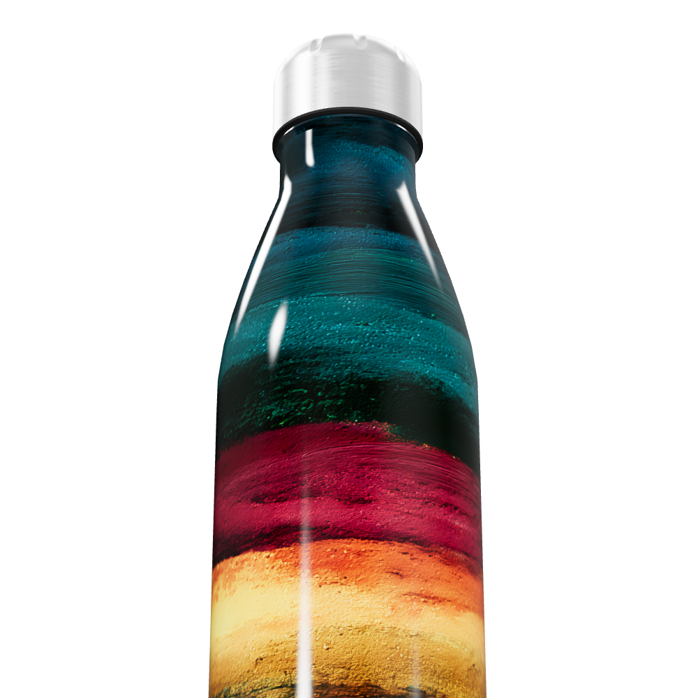 Garrafa Inox Listrada Colorida 500ml