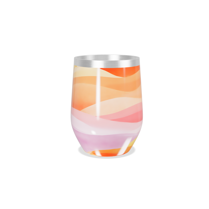 Copo Térmico Slim - Multicolorido Inox