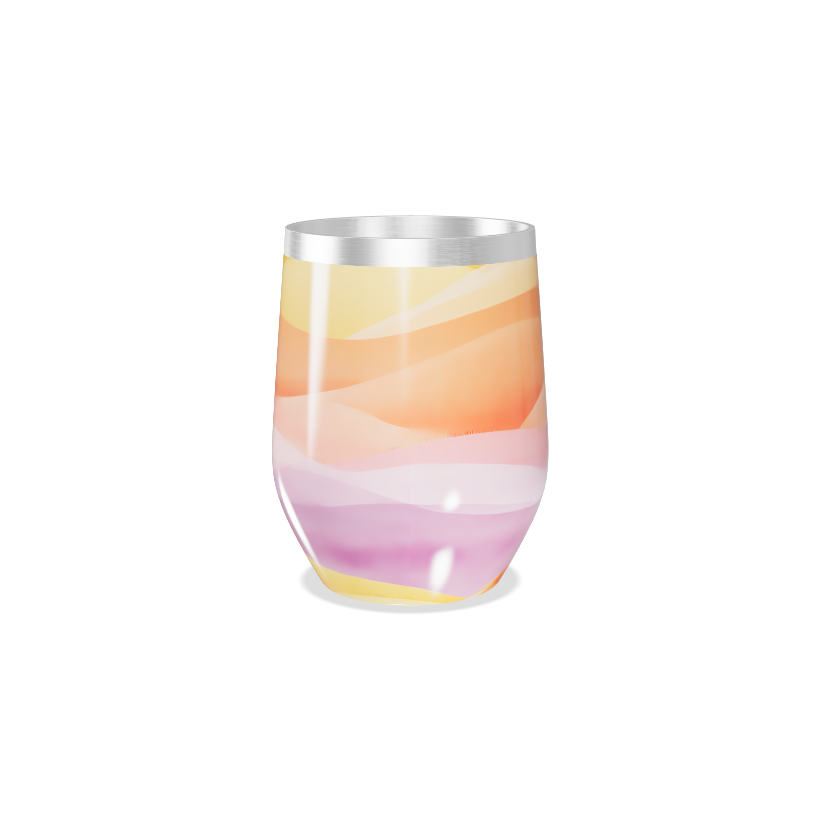 Copo Térmico Slim - Multicolorido Inox