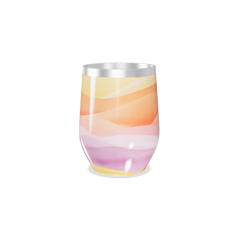 Copo Térmico Slim - Multicolorido Inox