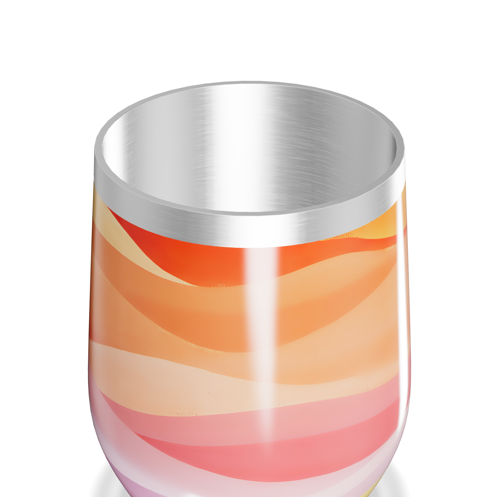 Copo Térmico Slim - Multicolorido Inox