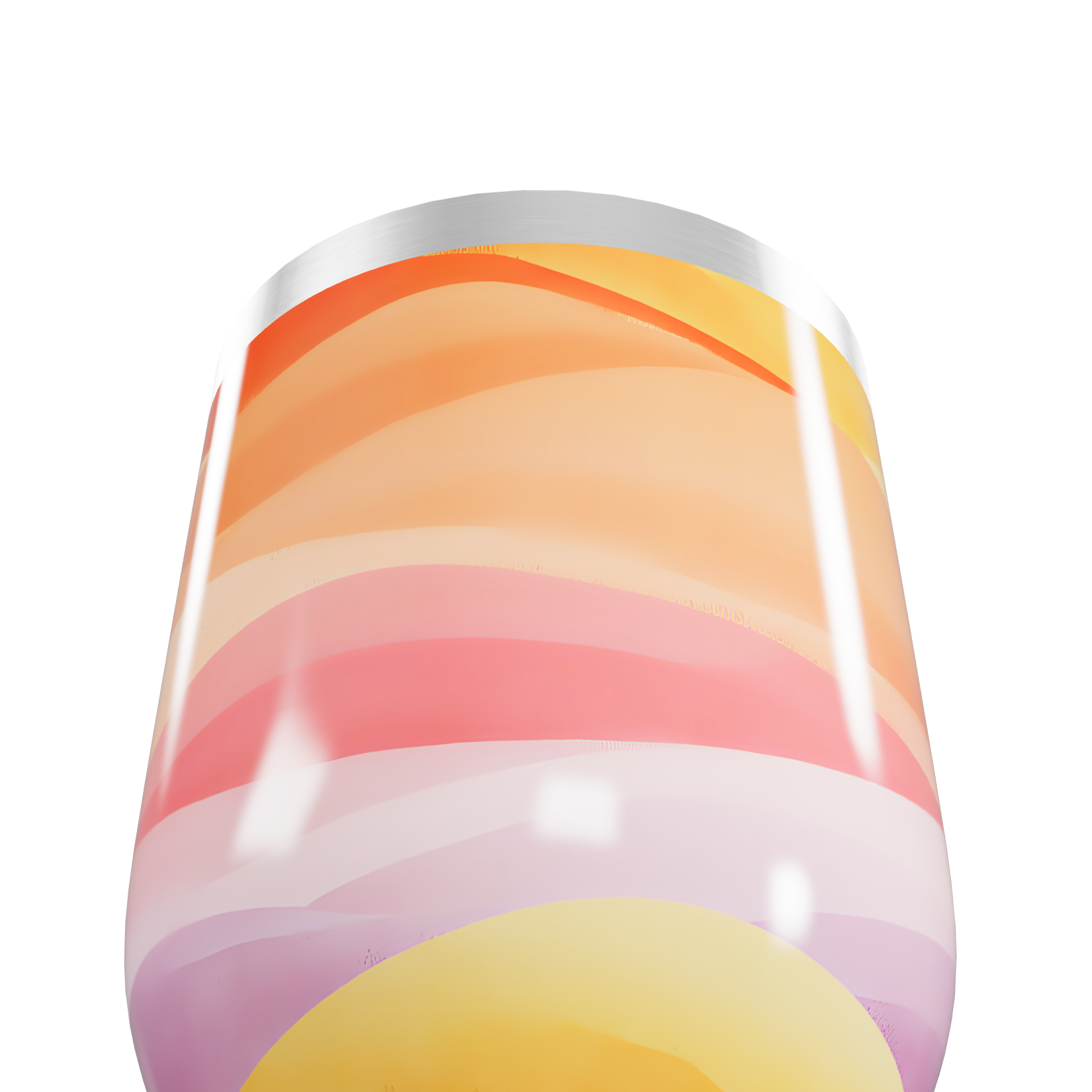 Copo Térmico Slim - Multicolorido Inox