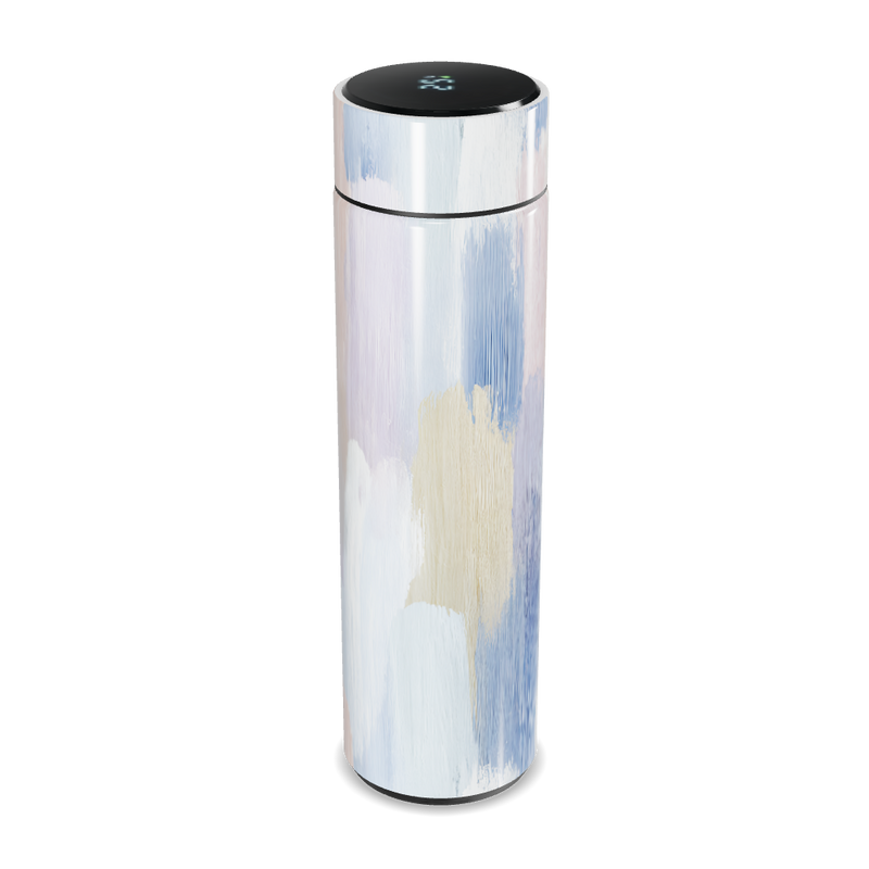 Garrafa Térmica Touch - Estampa Pastel Artística