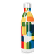 Garrafa Inox - Colorida com Estampa Geométrica