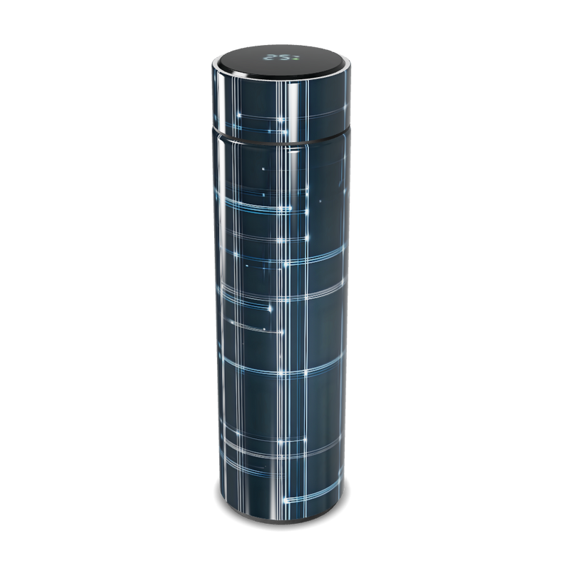 Garrafa Térmica Touch - Com visor digital xadrez