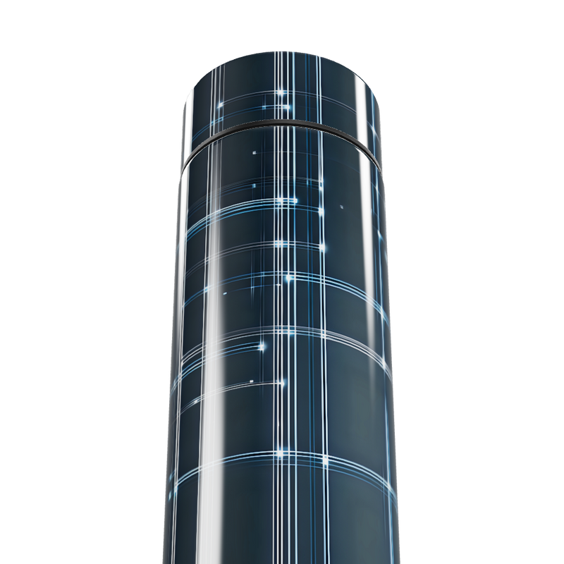 Garrafa Térmica Touch - Com visor digital xadrez