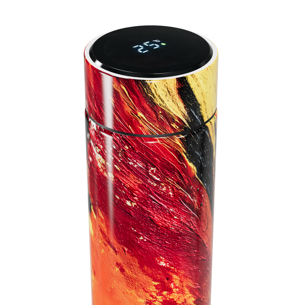 Garrafa Térmica Touch - Colorida Impressão Artística