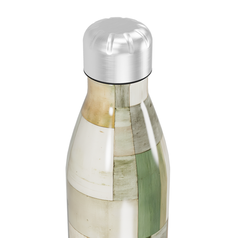 Garrafa Inox - Estampa Geométrica Colorida