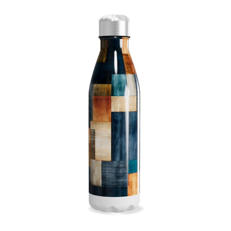 Garrafa Inox Estampada - Multicolor Moderna