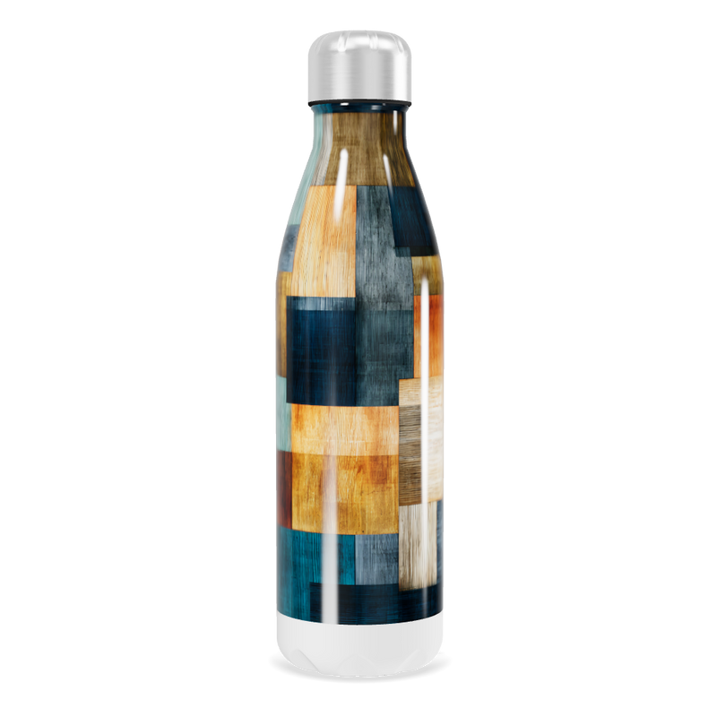 Garrafa Inox Estampada - Multicolor Moderna