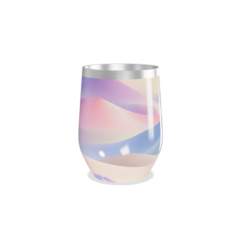 Copo Térmico Slim - Estampa Degradê Multicolor