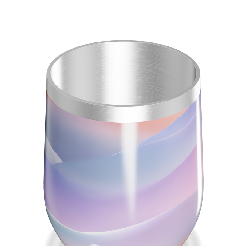 Copo Térmico Slim - Estampa Degradê Multicolor