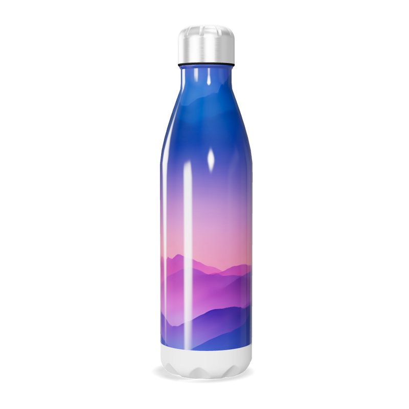 Garrafa Inox - Azul Gradiente 750ml