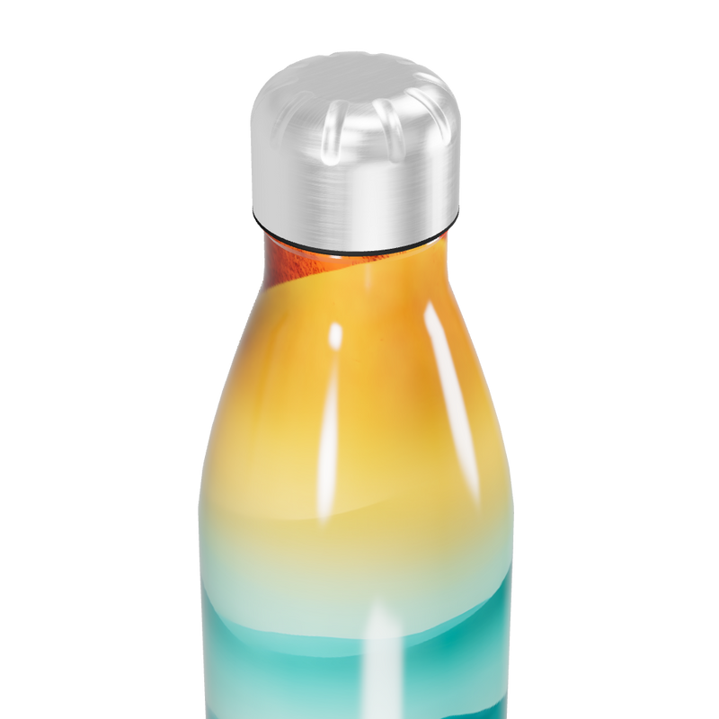 Garrafa Inox - Estampada degrade colorida