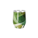 Copo Térmico Slim - Verde com Estampa Geométrica
