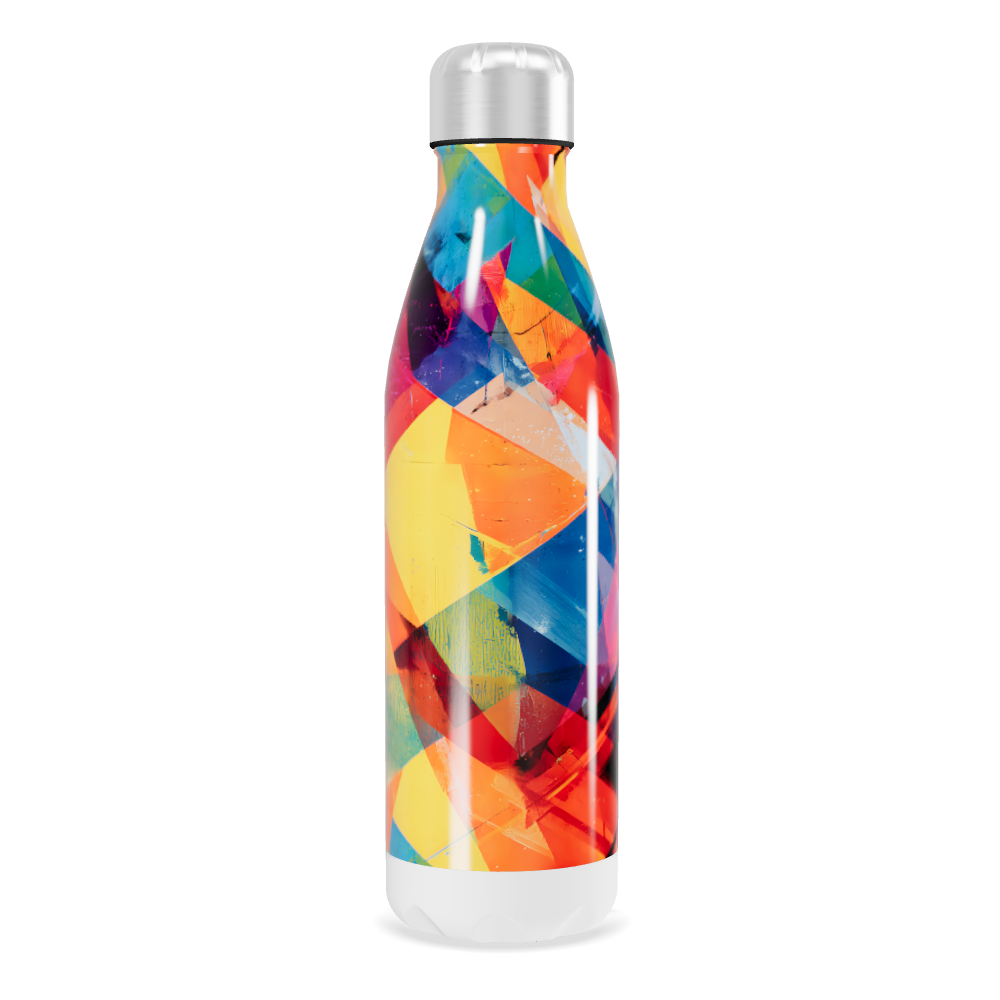 Garrafa Inox - Estampa Colorida