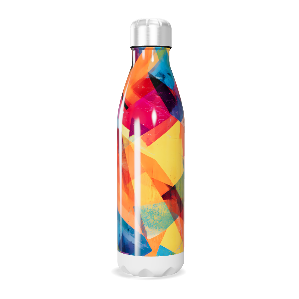 Garrafa Inox - Estampa Colorida