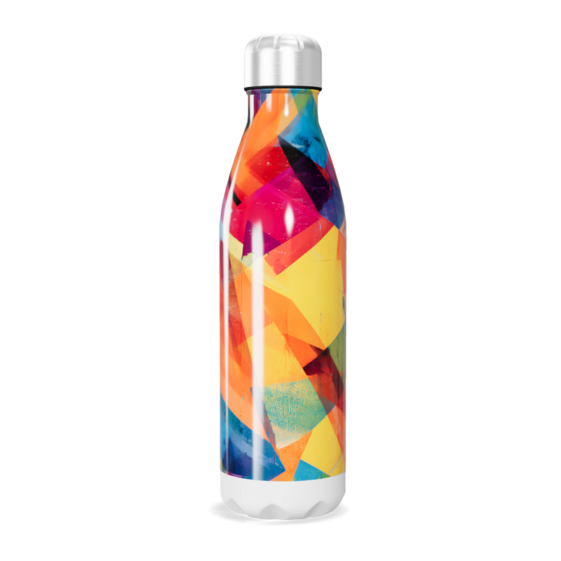 Garrafa Inox - Estampa Colorida