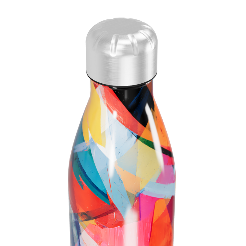 Garrafa Inox - Estampa Colorida
