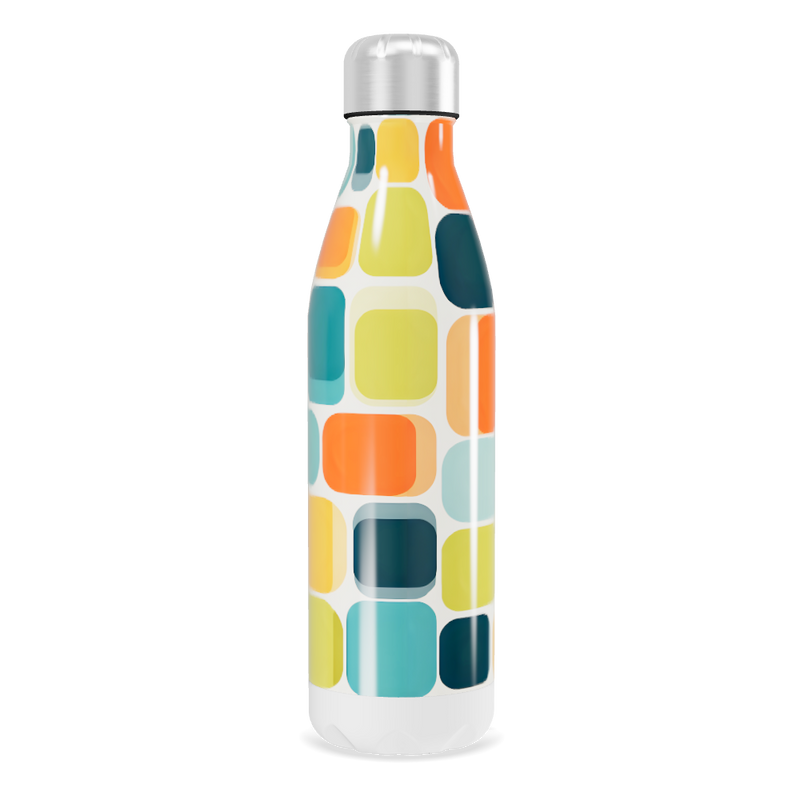 Garrafa Inox - Estampada Colorida