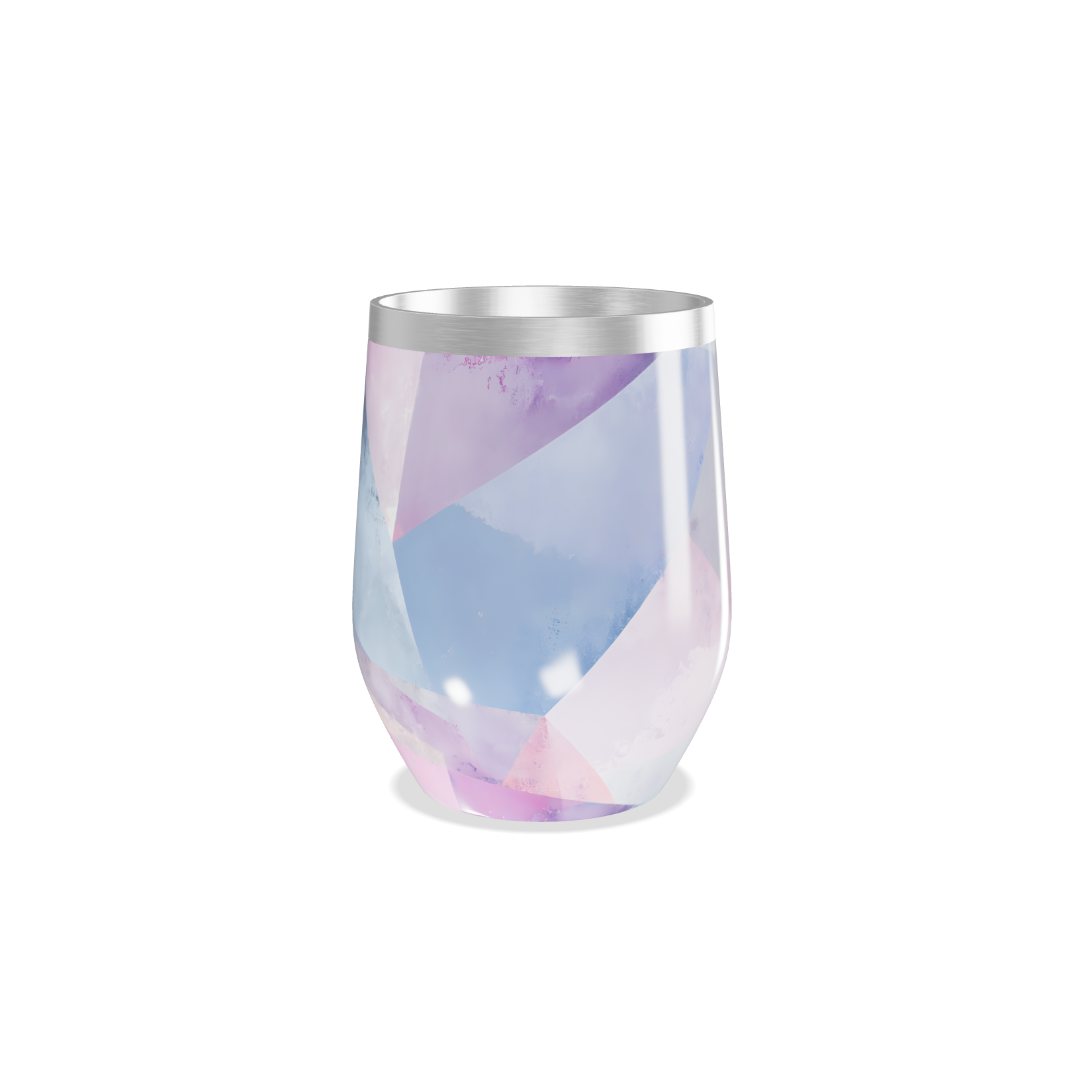 Copo Térmico Slim - Estampa Pastel Aço Inox