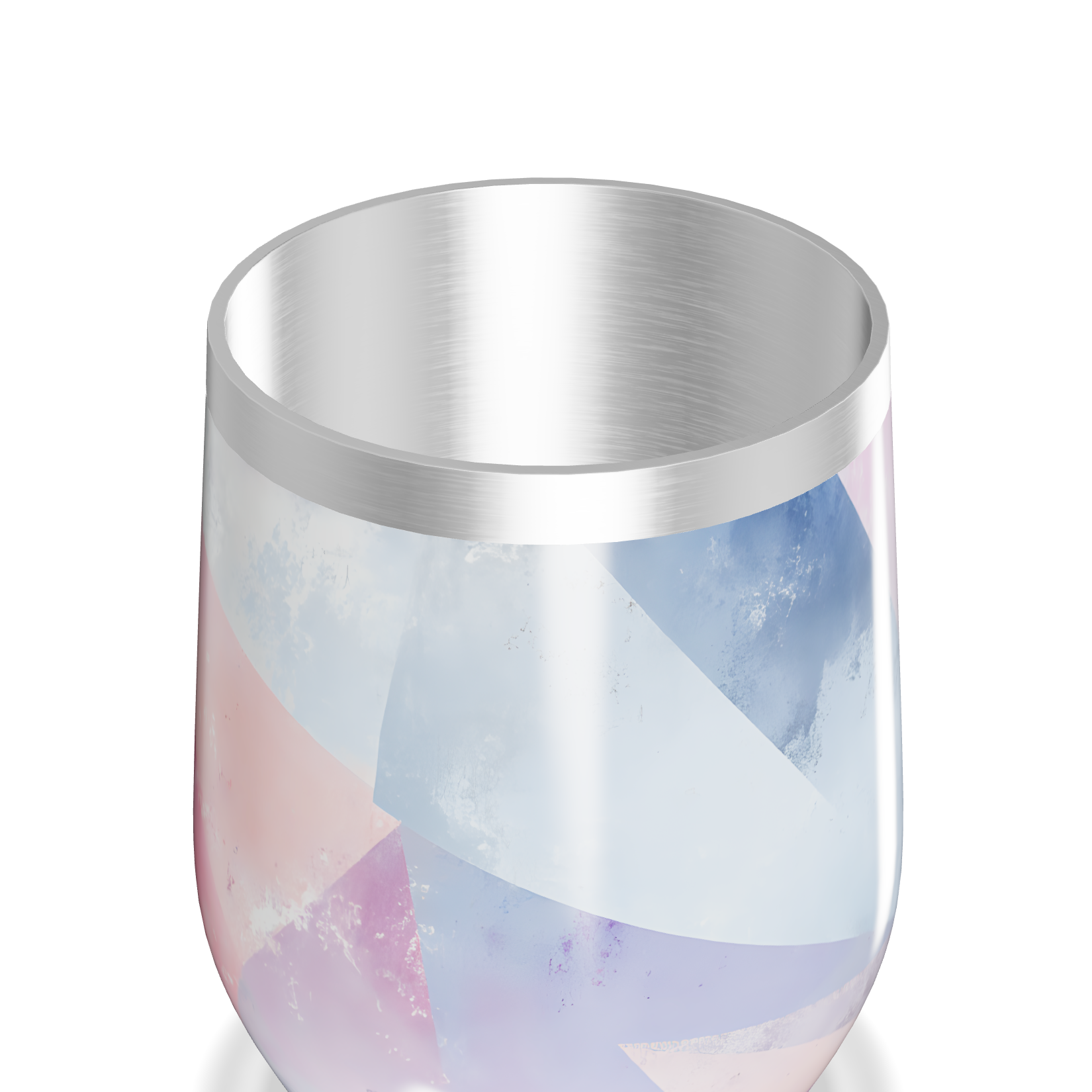 Copo Térmico Slim - Estampa Pastel Aço Inox