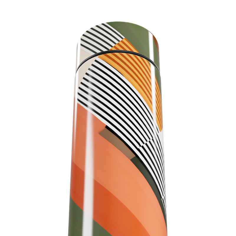 Garrafa Térmica Touch - Estampa Colorida Linhas