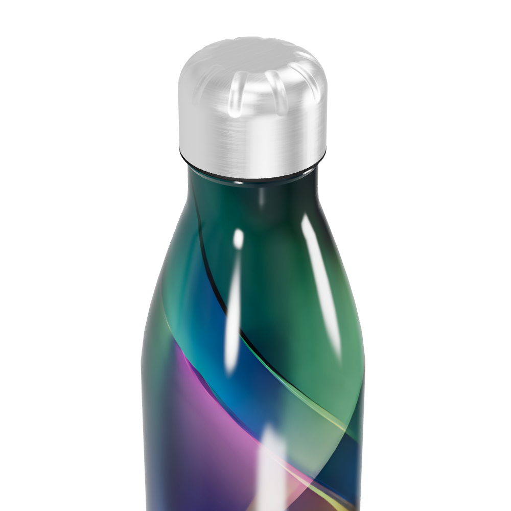 Garrafa Inox - Colorida com Design Moderno