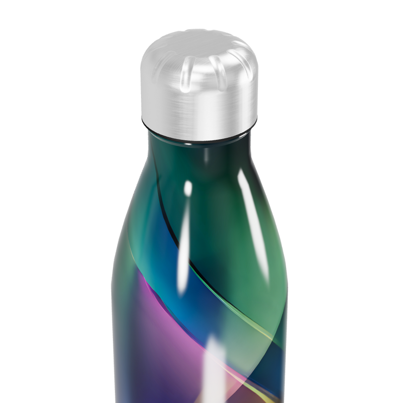 Garrafa Inox - Colorida com Design Moderno