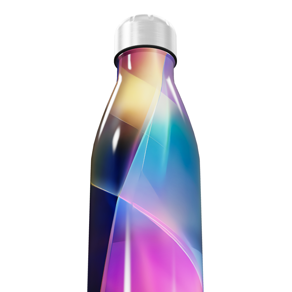 Garrafa Inox - Cores Vibrantes