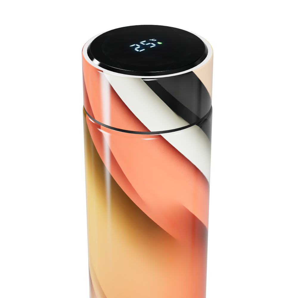 Garrafa Térmica Touch - Design Colorido Digital