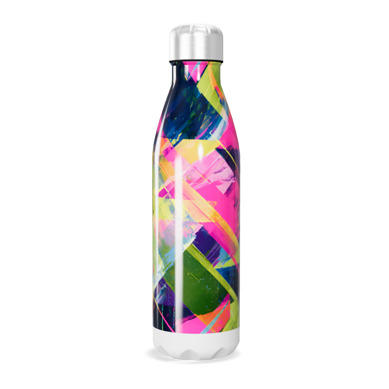 Garrafa Inox - Colorida Abstrata 750ml