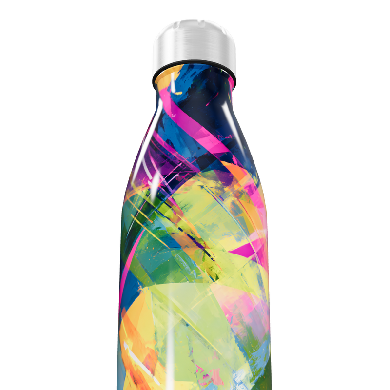 Garrafa Inox - Colorida Abstrata 750ml