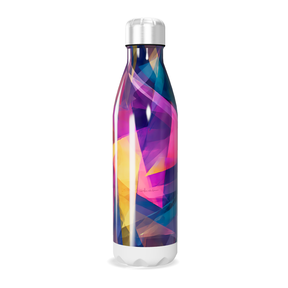 Garrafa Inox - Estampa Multicolorida