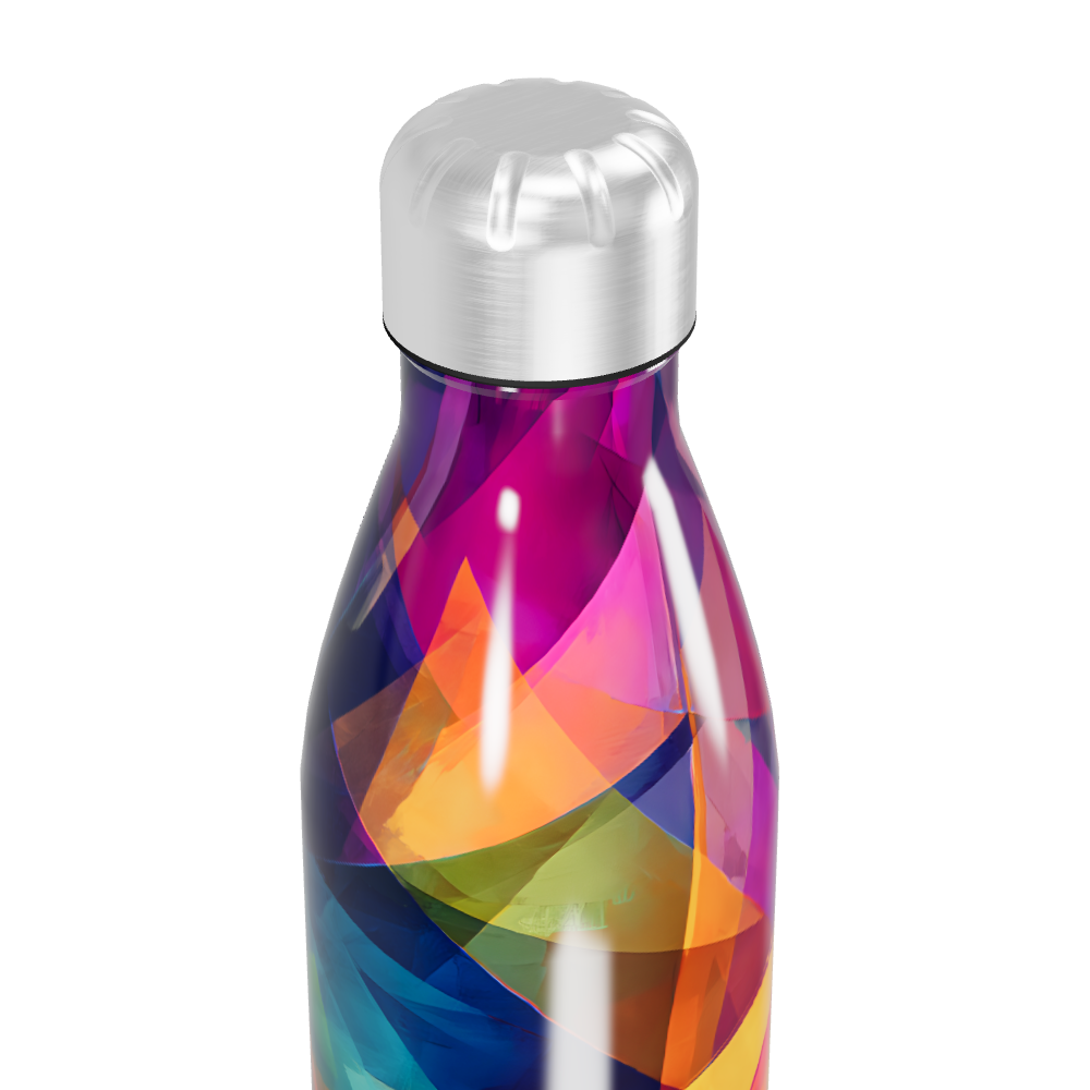 Garrafa Inox - Estampa Multicolorida