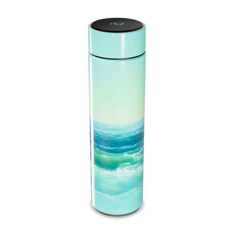 Garrafa Térmica Touch - Estampa Oceano