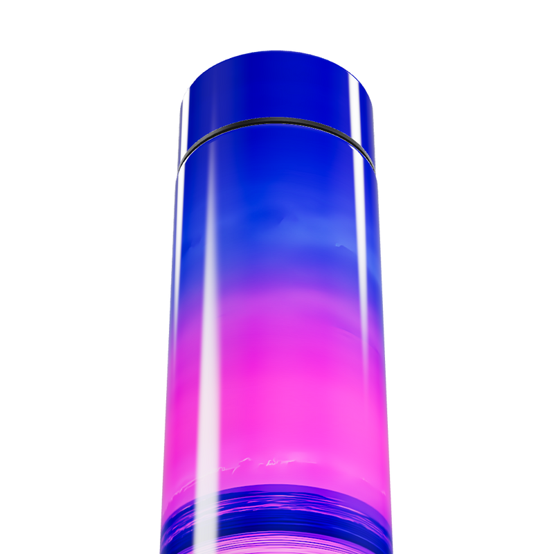 Garrafa Térmica Touch - Degradê Azul e Rosa