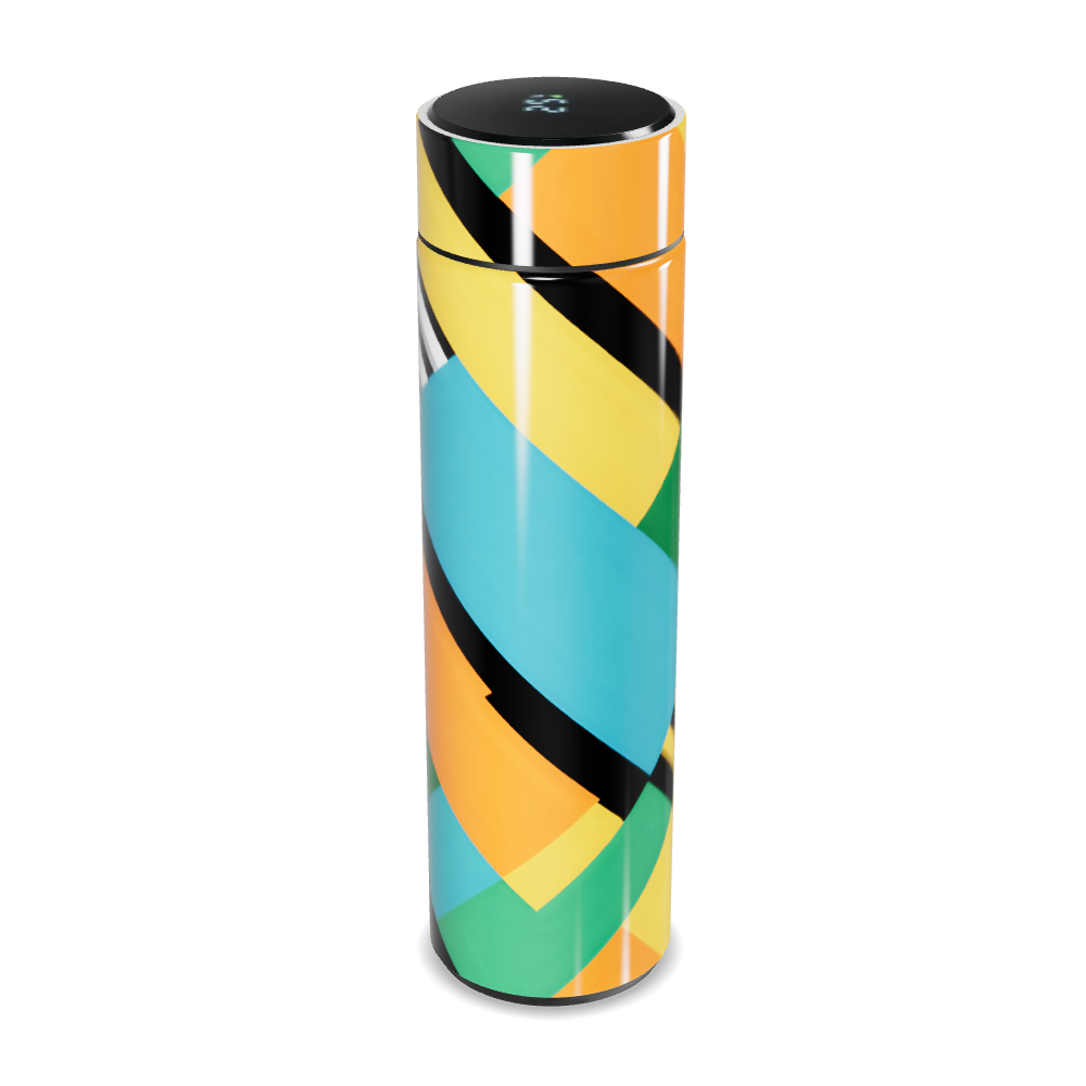 Garrafa Térmica Touch - Estampa Colorida