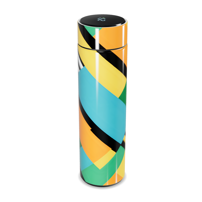 Garrafa Térmica Touch - Estampa Colorida